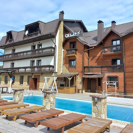 Гук Ресторанно-Готельний Комплекс Bukovel Exteriör bild